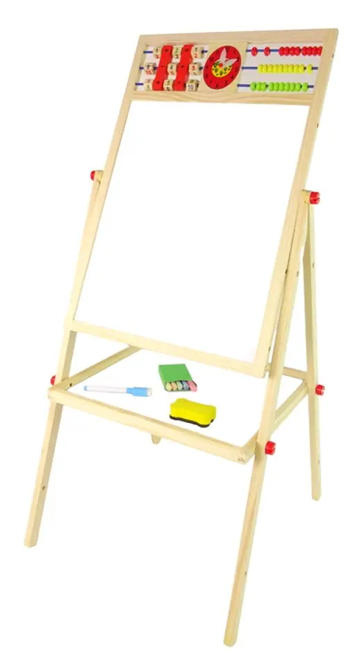 Мольберт 2в1 LeanToys 12741 (Wood)