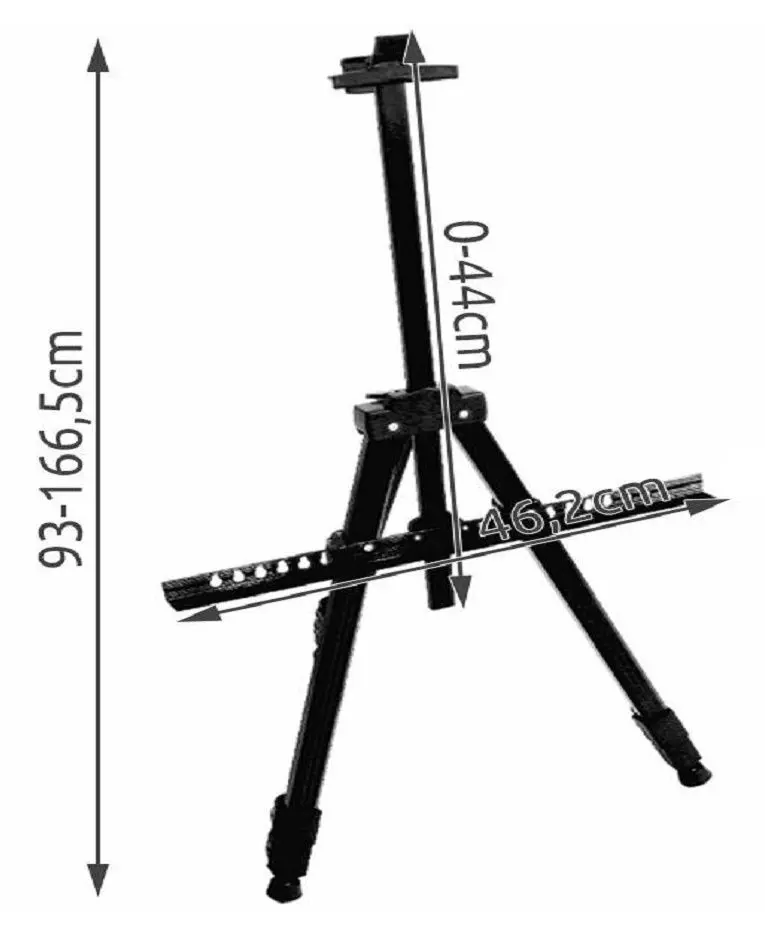 Мольберт Malatec 0553 (Black) - 4