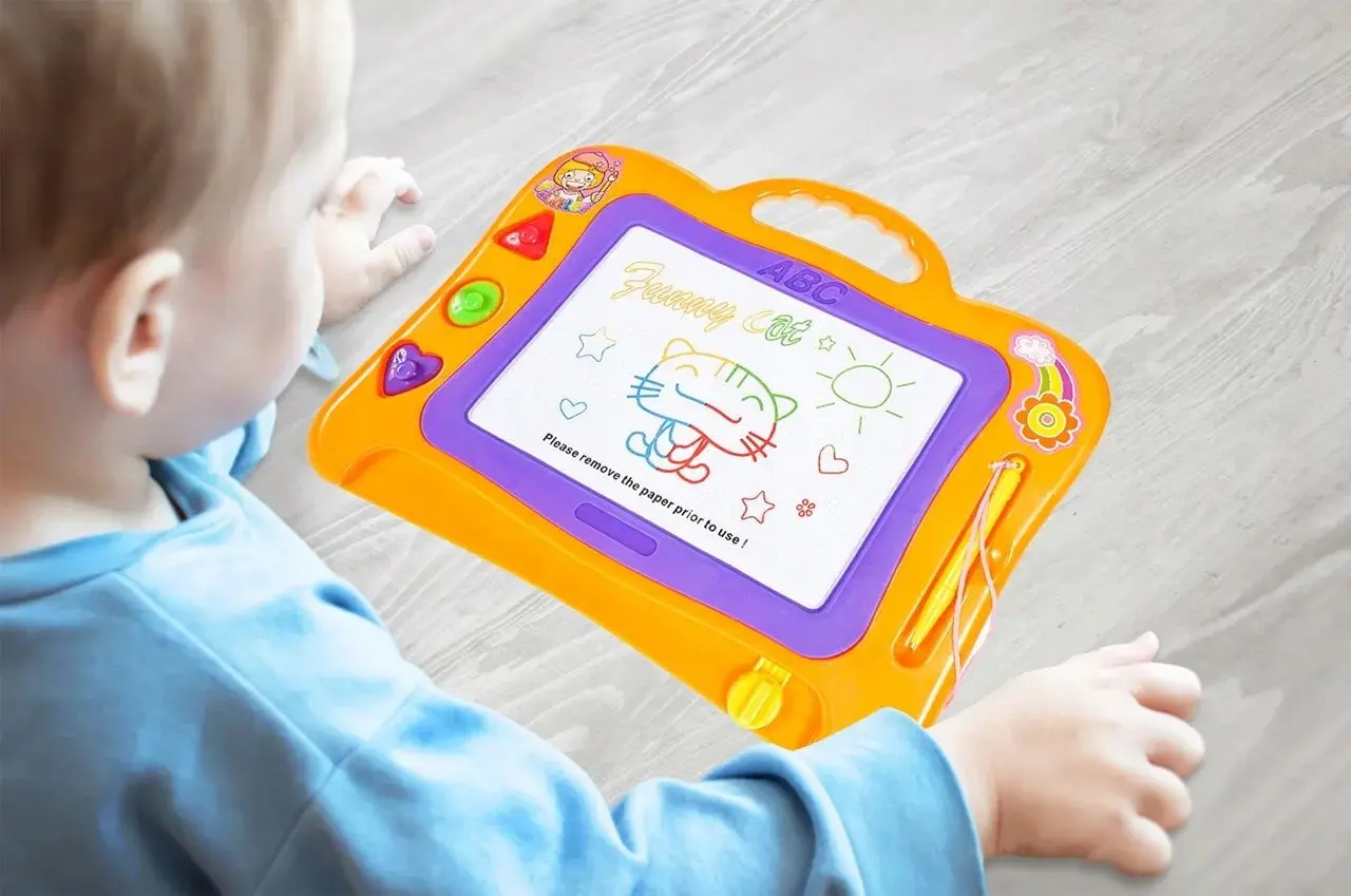 Магнитная доска MalPlay 29х22 cm (Orange) - 4