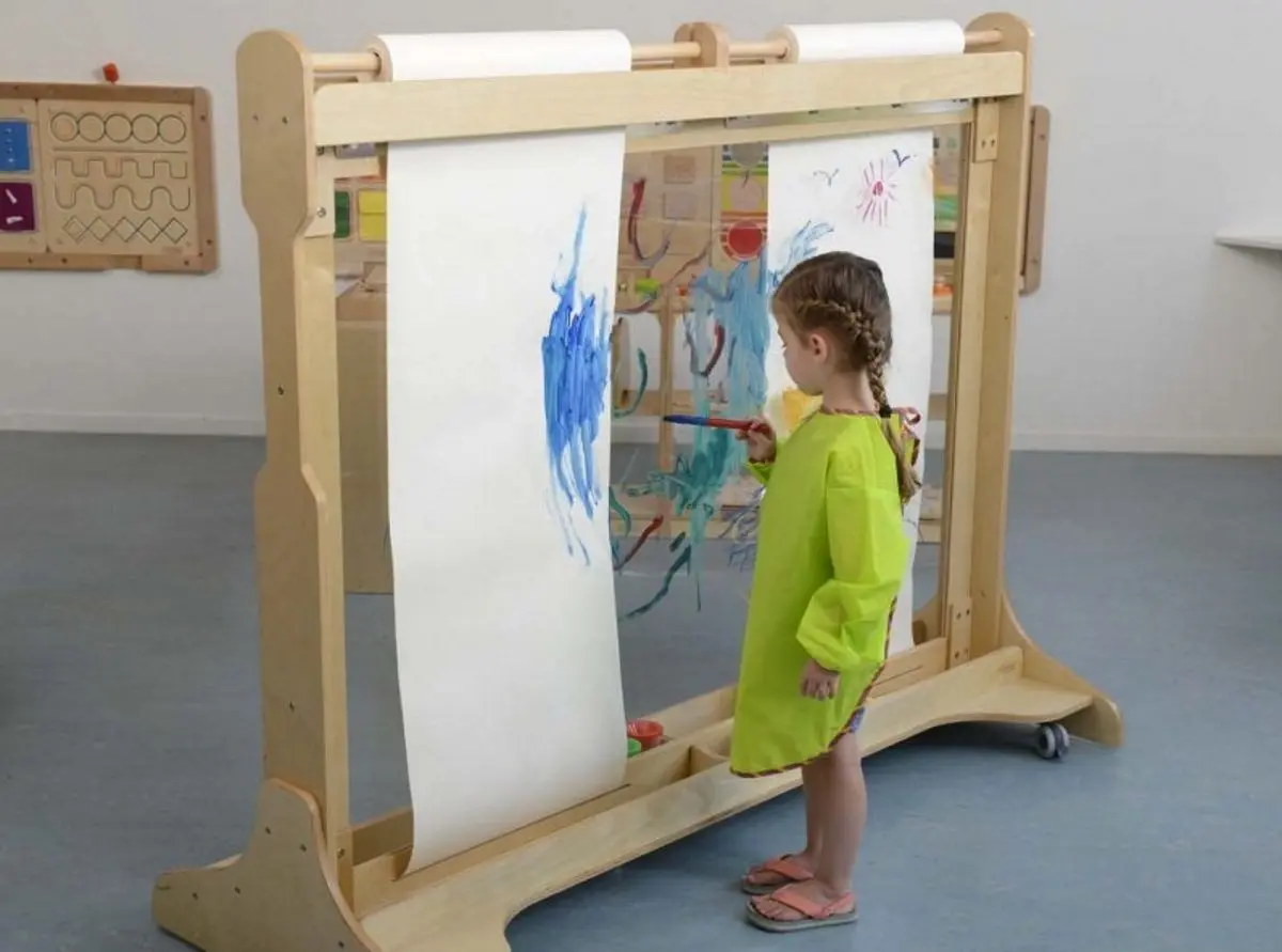 Доска для рисования Masterkidz Giant Free-standing Wall - 4