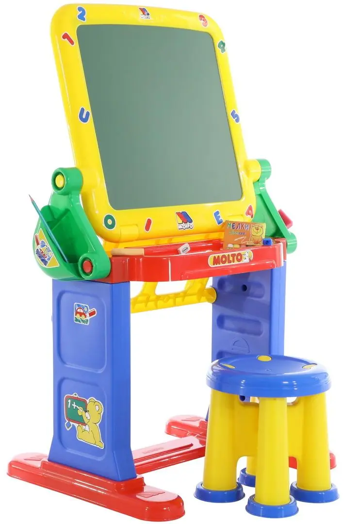 Доска для рисования 2в1 Molto Моя первая студия 1014 (Multicolor) - 2