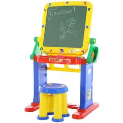 Доска для рисования 2в1 Molto Моя первая студия 1014 (Multicolor) Thumb