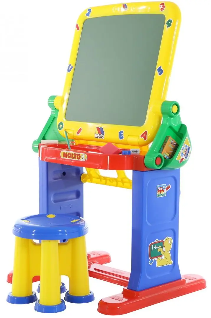 Доска для рисования 2в1 Molto Моя первая студия 1014 (Multicolor)