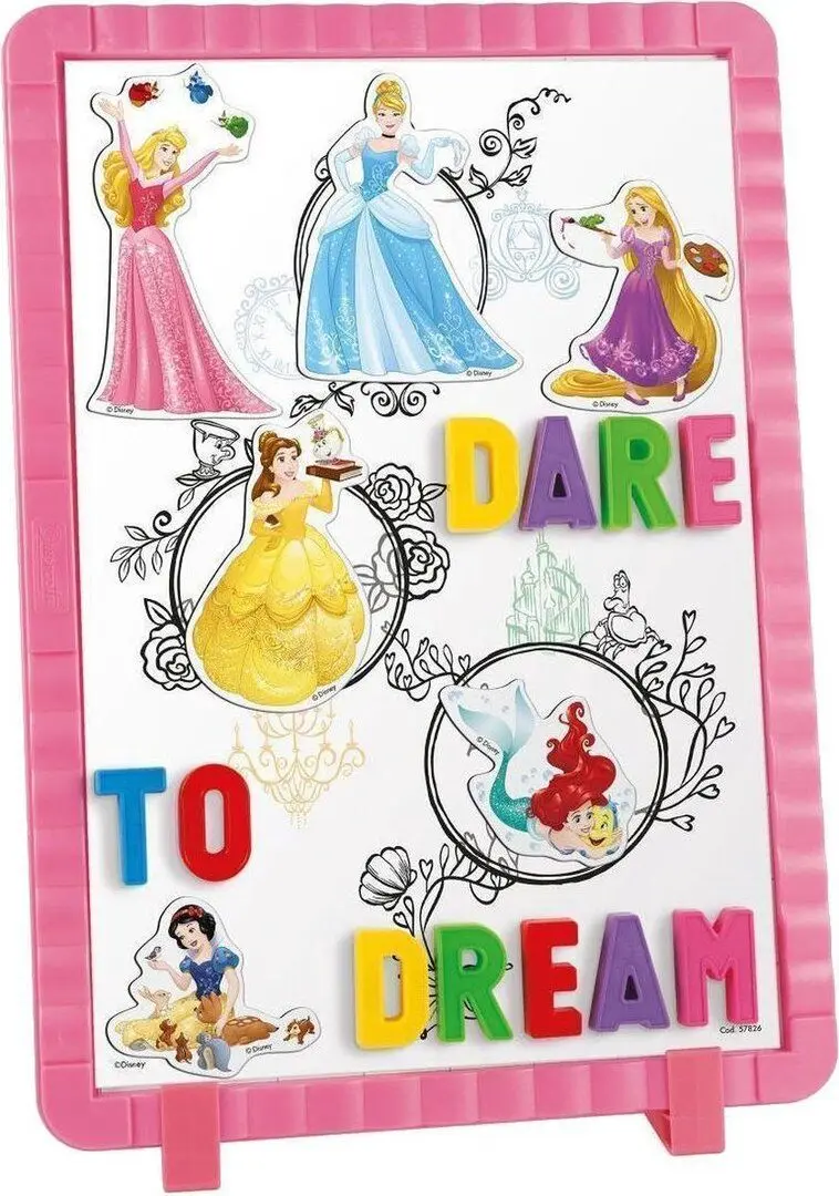 Магнитная доска Quercetti Magnetino Princess Walt Disney (Pink) - 2