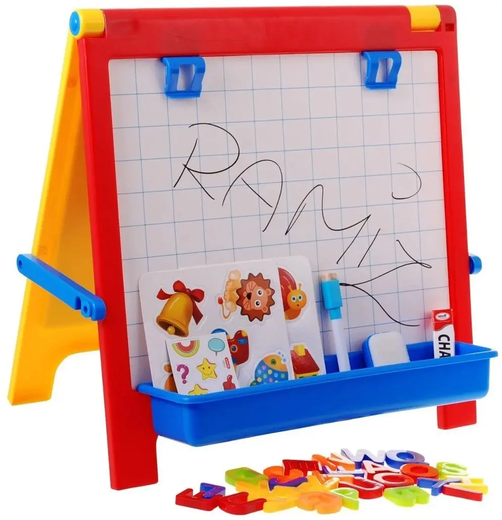Доска для рисования 4в1 Ramiz ZKP.1128A (Yellow/Red)