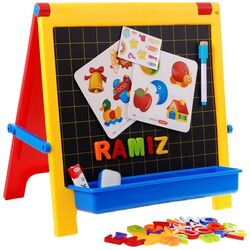 Доска для рисования 4в1 Ramiz ZKP.1128A (Yellow/Red) Thumb