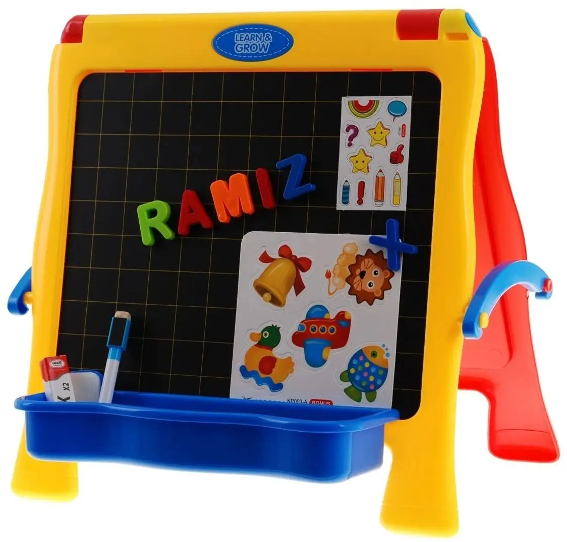 Доска для рисования 4в1 Ramiz ZKP.1128A (Yellow/Red)