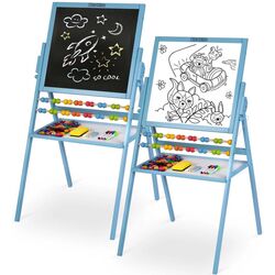 Tabla magnetica pentru desen 2in1 Ricokids Tablica (Blue) Thumb