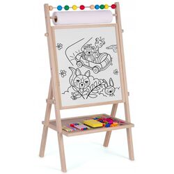 Tabla magnetica pentru desen 2in1 Ricokids Tablica Obrotowa (Wood) Thumb