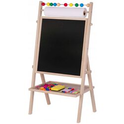 Tabla magnetica pentru desen 2in1 Ricokids Tablica Obrotowa (Wood)