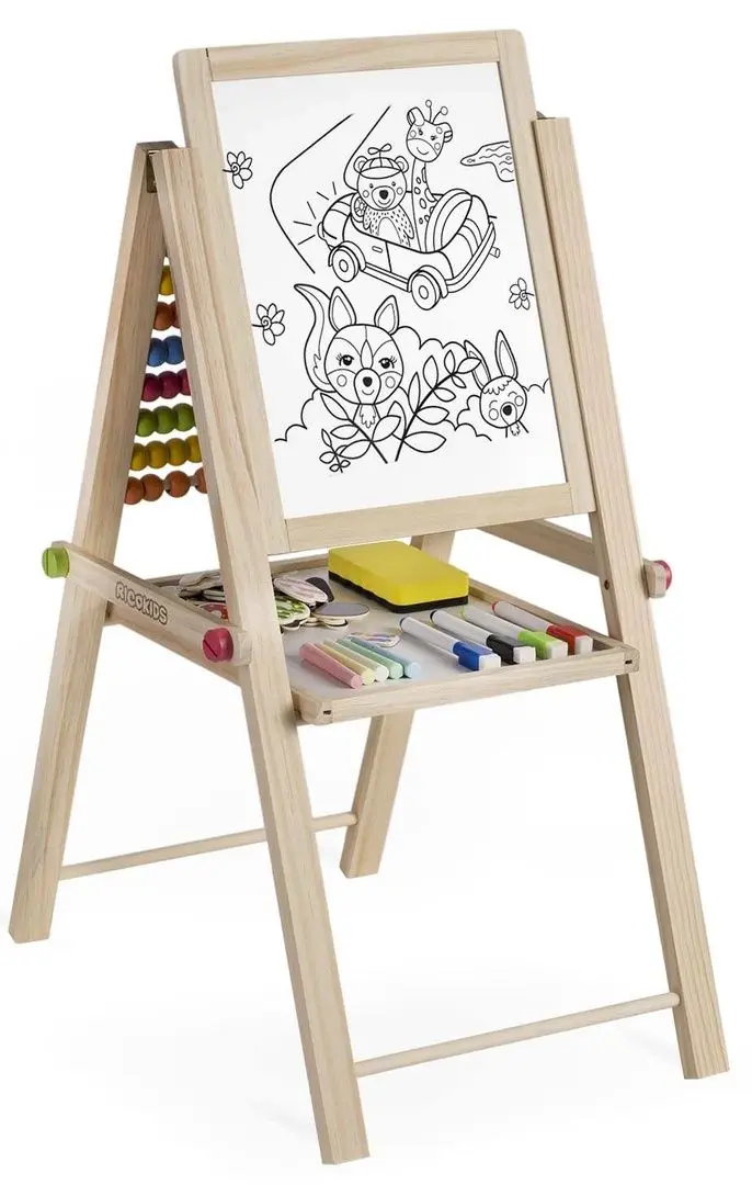 Tabla magnetica pentru desen Ricokids 780300 (Natural)