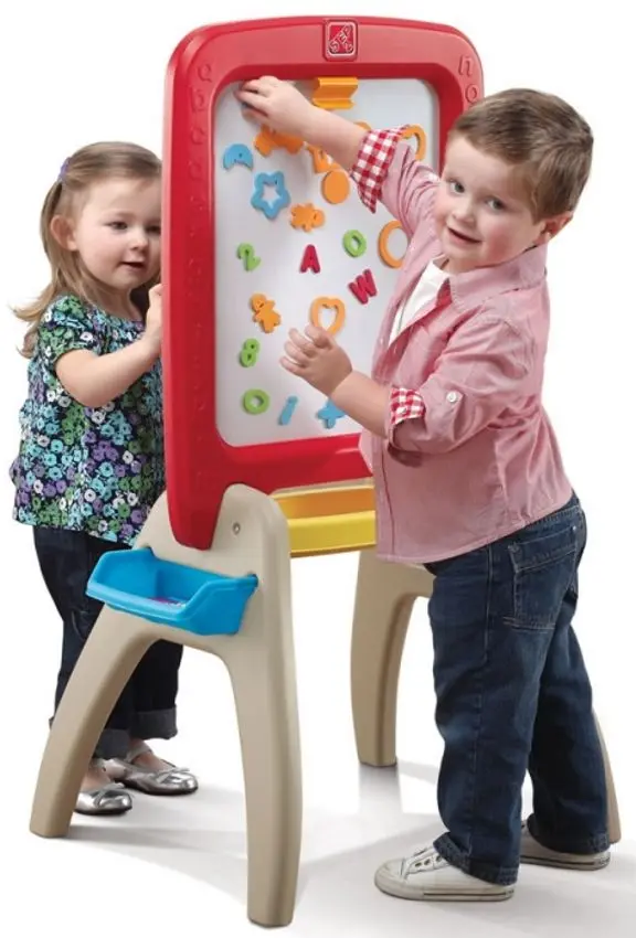 Sevalet Step2 All Around Easel (Red) - 4