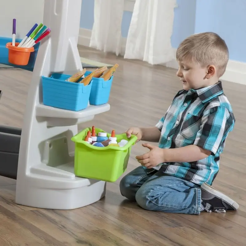 Мольберт Step2 Jumbo Art Easel (White/Grey) - 7