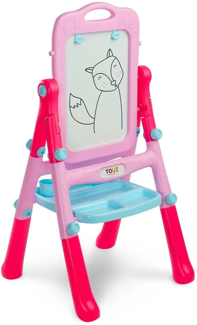 Магнитная доска для рисования 2в1 Toyz Educational Board (Pink) - 2