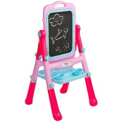 Магнитная доска для рисования 2в1 Toyz Educational Board (Pink)