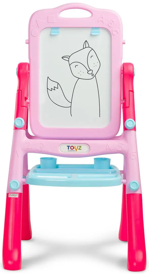 Магнитная доска для рисования 2в1 Toyz Educational Board (Pink) - 4