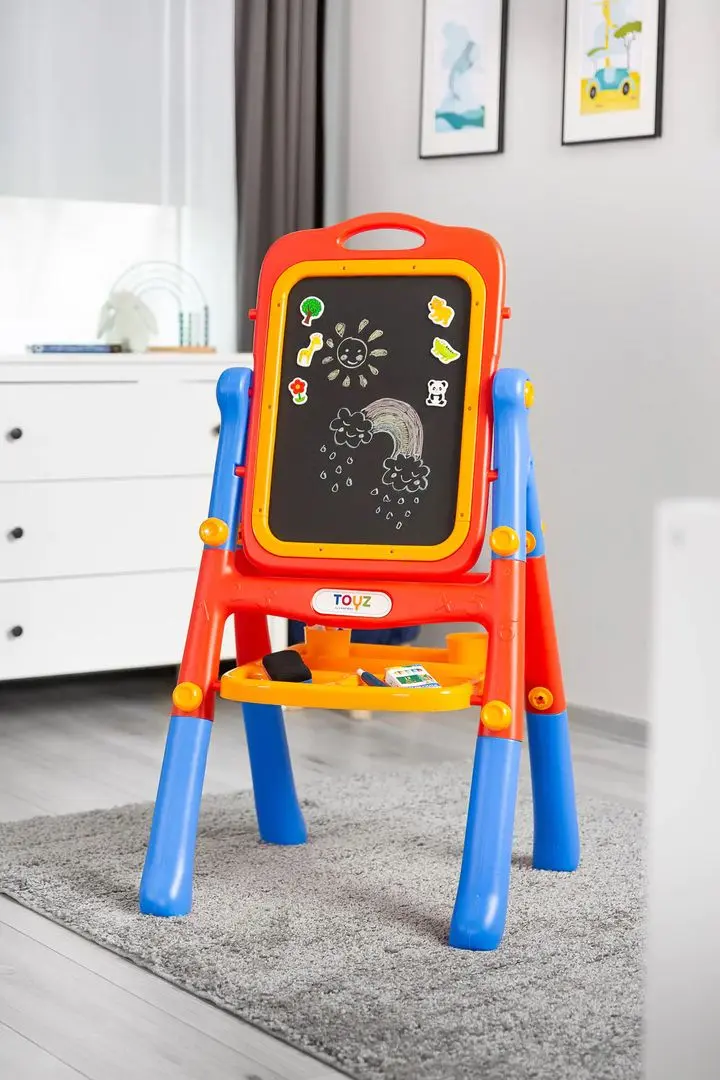 Магнитная доска для рисования 2в1 Toyz Educational Board (Red/Blue) - 8