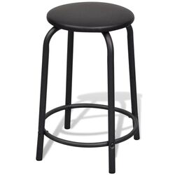 Стол для рисования + табурет VidaXL 20088 (Natural/Black) Thumb