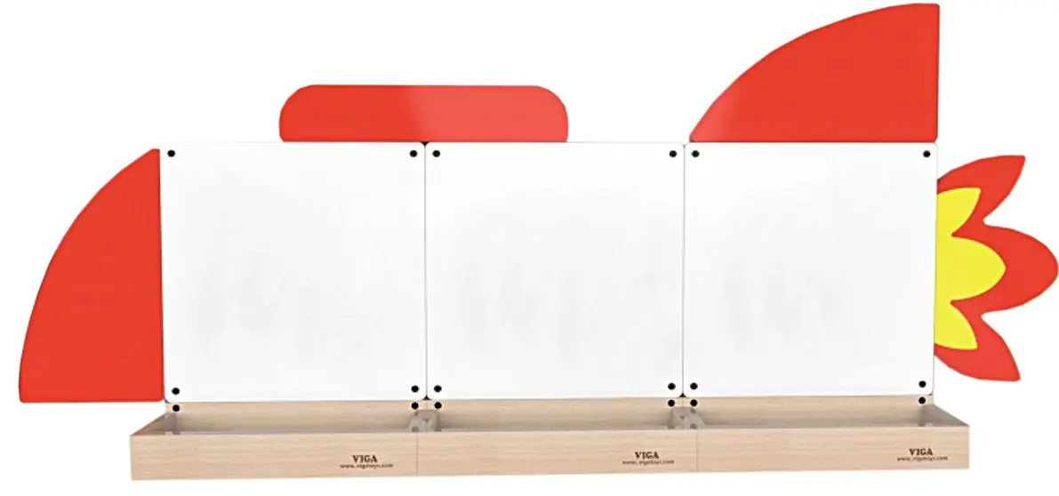 Магнитная доска Viga Toys Spaceship