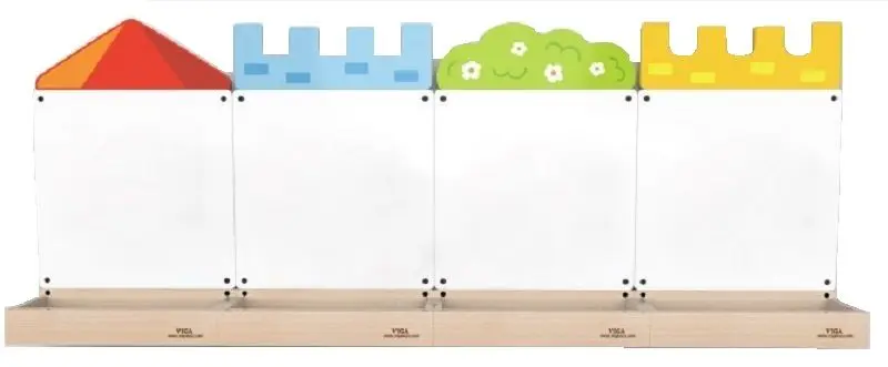 Набор магнитных досок Viga Castle 50775