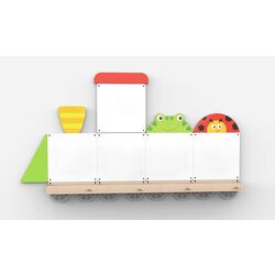 Набор магнитных досок Viga Train 50772 Thumb