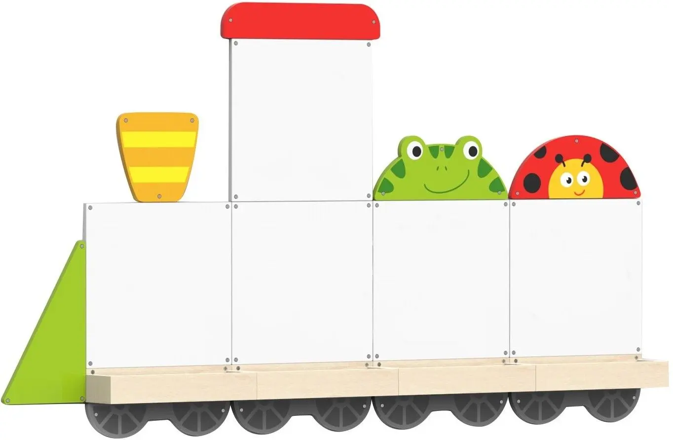 Набор магнитных досок Viga Train 50772