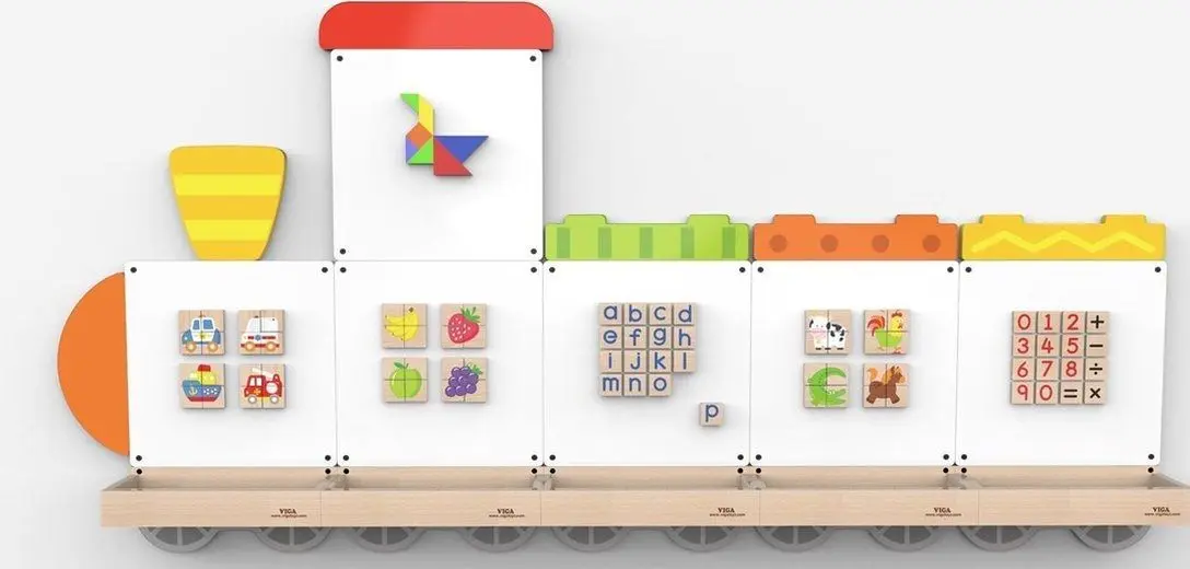 Set placi magnetice Viga Train 50773 - 3