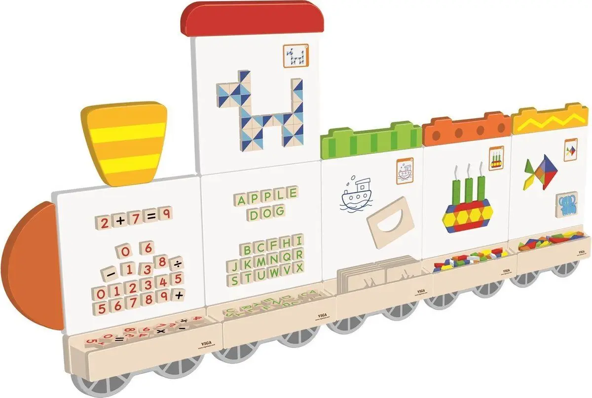 Set placi magnetice Viga Train 50773 - 2