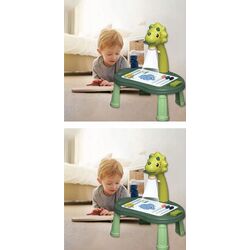 Стол для рисования Woopie Dinosaur (Green) Thumb