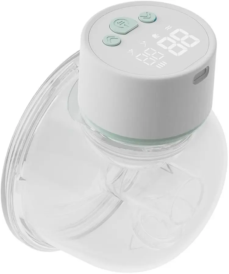 Электрический молокоотсос BabyJem 892 (White/Mint) - 2