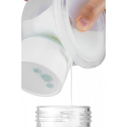 Электрический молокоотсос BabyJem 892 (White/Mint) Thumb