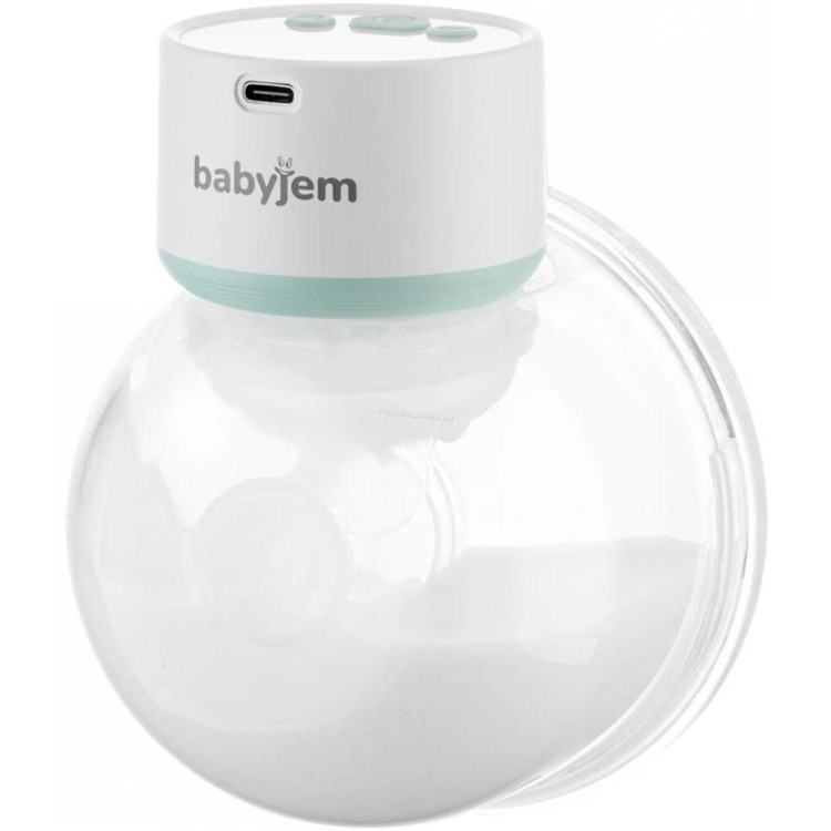 Pompa de san electrica BabyJem 892 (White/Mint)