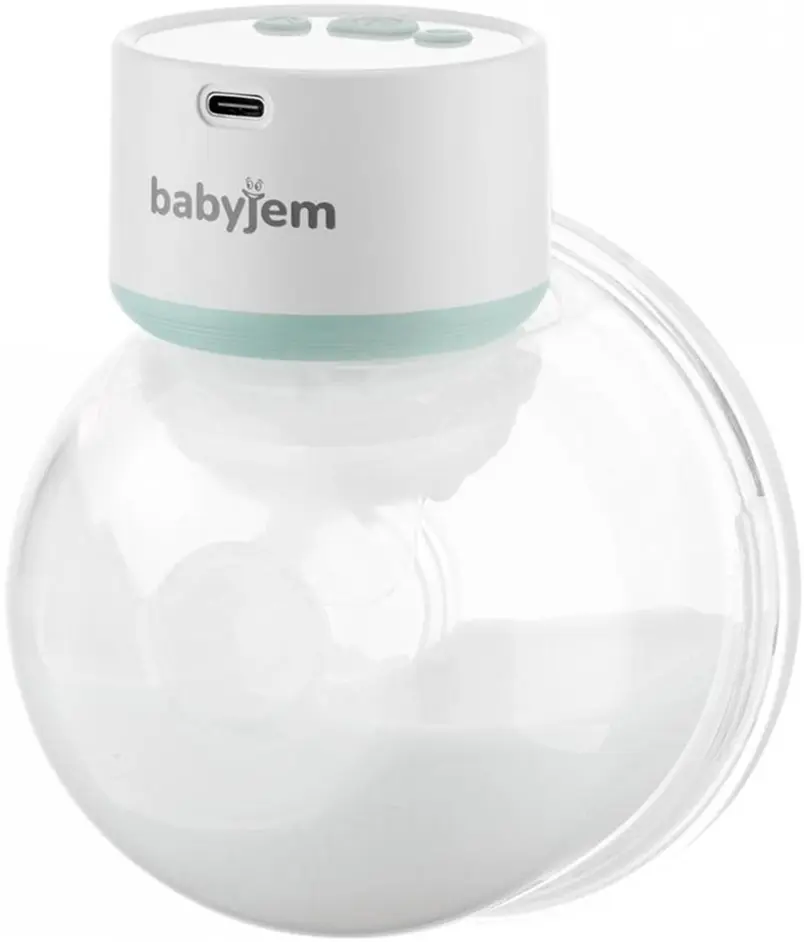 Электрический молокоотсос BabyJem 892 (White/Mint)