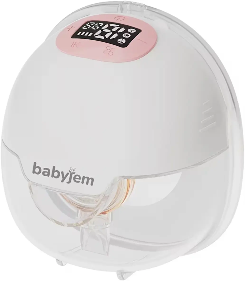Электрический молокоотсос BabyJem BBJ-893 (White/Pink) - 2