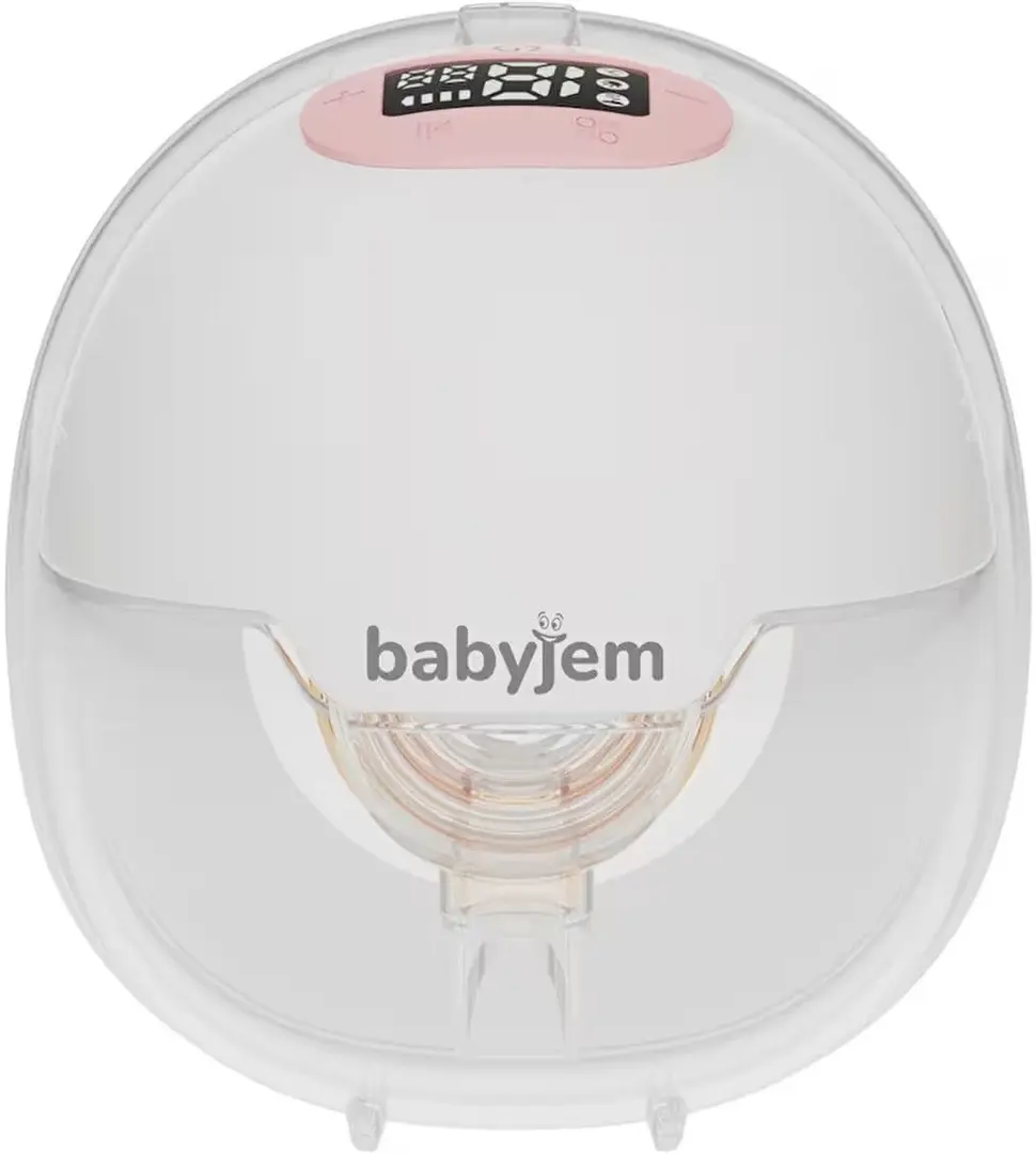Электрический молокоотсос BabyJem BBJ-893 (White/Pink)