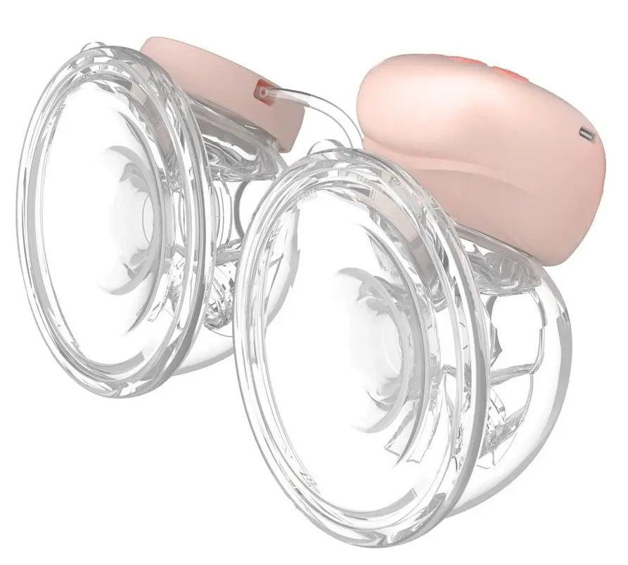 Pompa de san dubla cu acumulator Babyono Twinny 1002 (Pink)