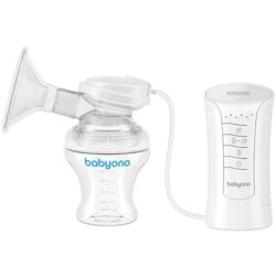 Pompa pentru san electrica 3in1 BabyOno Natural Nursing 300 (Transparent/White)