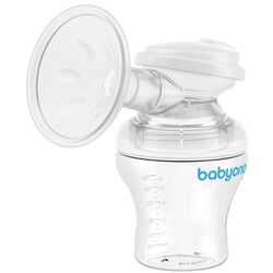 Pompa pentru san electrica 3in1 BabyOno Natural Nursing 300 (Transparent/White) Thumb