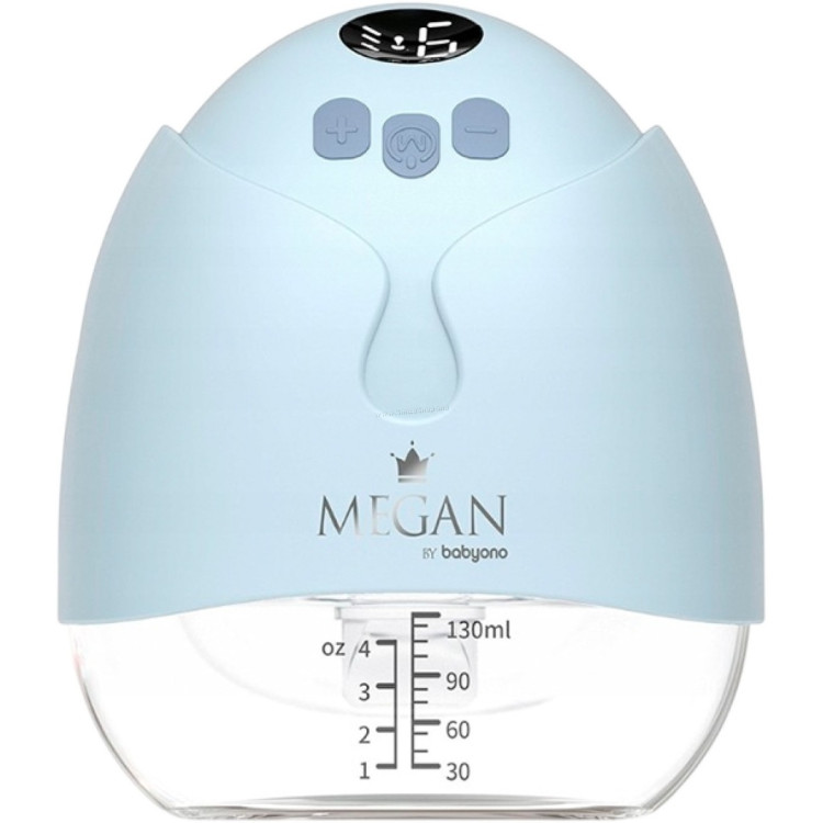 Электрический молокоотсос BabyOno Megan (Blue)