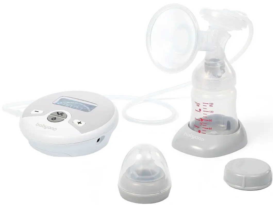 Pompa pentru san electrica Babyono Nurse Pro 1483 (White/Gray)