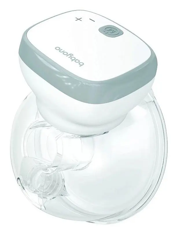 Электрический молокоотсос BabyOno Shelly 1000 (Gray/White)