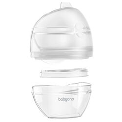 Pompa pentru san BabyOno Milk Me 1400 (Transparent) Thumb