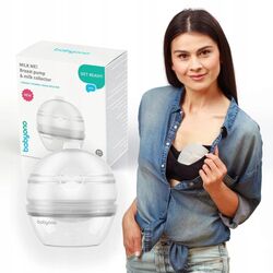 Pompa pentru san BabyOno Milk Me 1400 (Transparent) Thumb
