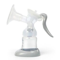 Pompa manuala pentru san BabyOno Anatomy Med 1484 (Transparent/Gray) Thumb