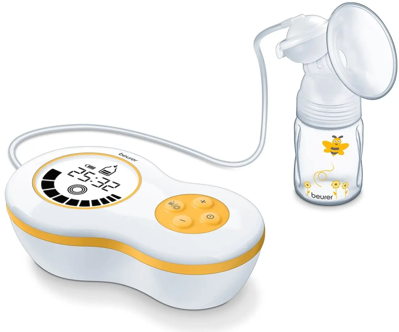 Pompa pentru san electrica Beurer Babycare BY40 (White/Yellow)