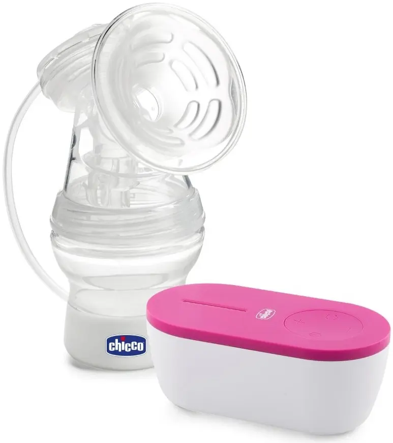 Электрический молокоотсос Chicco Natural Feeling (Pink)