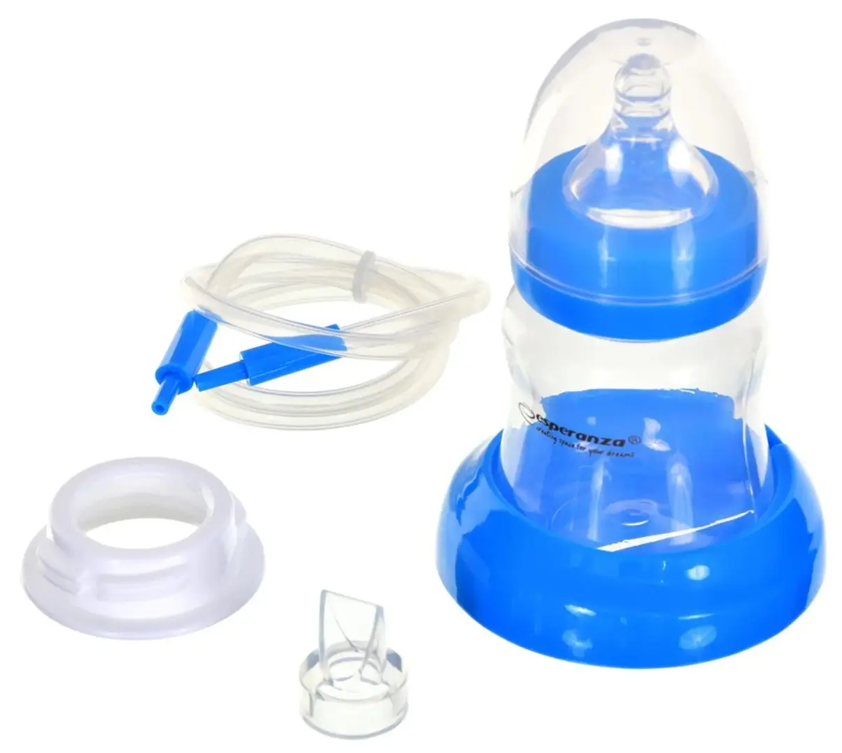 Электрический молокоотсос 2in1 Esperanza ECM003B (White/Blue) - 2