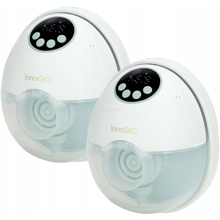 Электрический молокоотсос InnoGIO GIOluna Maxi Flow GIO-362 (White/Mint)