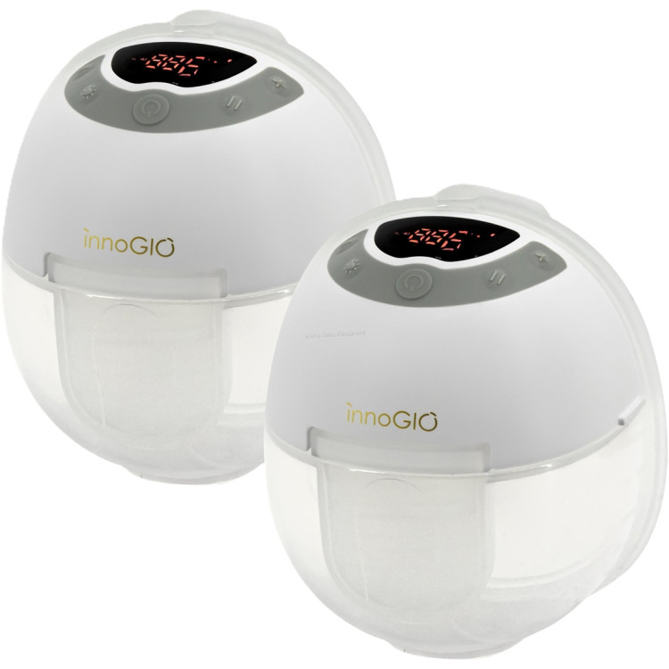 Pompa de san electrica InnoGIO GIOmumLine Discreet Light GIO-359 (White/Gray)