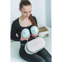 Электрический молокоотсос InnoGIO GIOmumLine Premium Warm GIO-361 (Mint/White) Thumb
